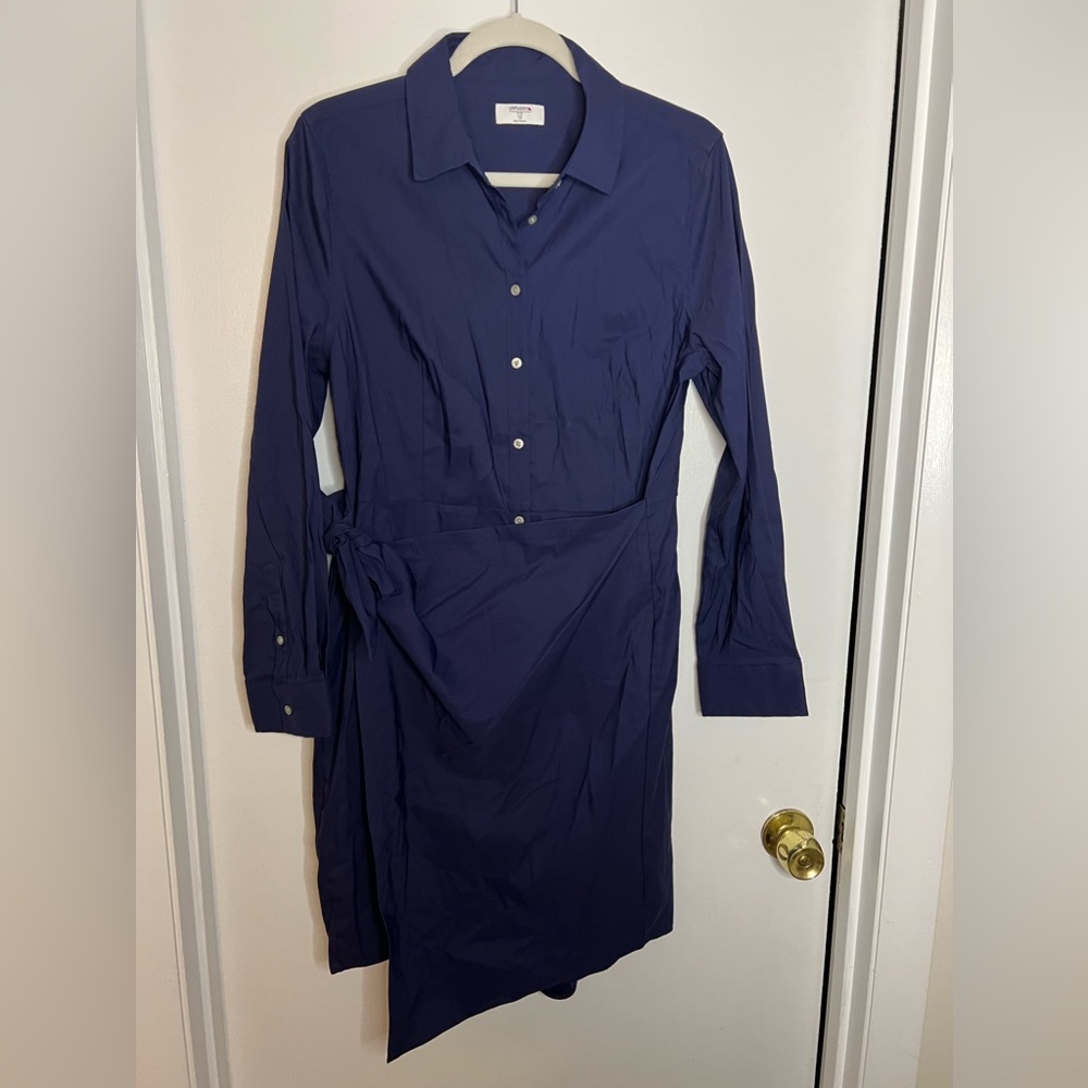 Untuck it button down dress
